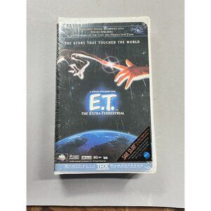 E.T. The Extra Terrestrial Sealed Clamshell Vintage VHS Movie Pillsbury Promo